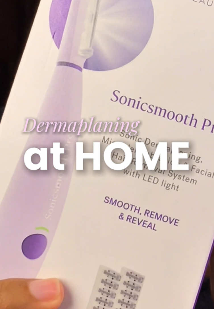 So this is love?🤩😍😍😍 @Michael Todd Beauty thank you for this🤩 #dermaplaningfacial #michaeltoddbeauty #beauty 