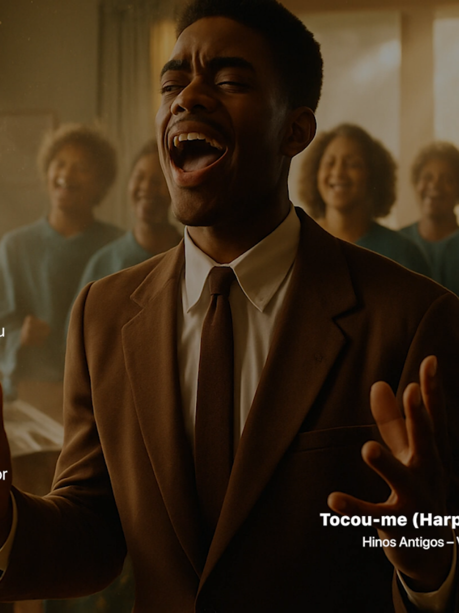 Tocou-me (Harpa Cristã 515) – Gospel 1945 – Hino Antigo #IA #Gospel #1945 #Harpacristã 