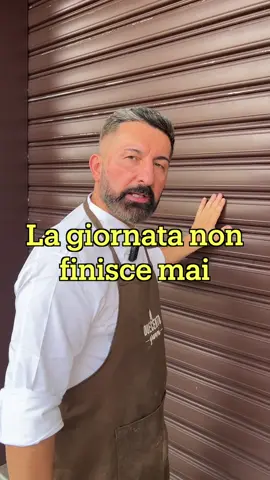 Anche dopo la serranda, la testa è sempre in pizzeria?