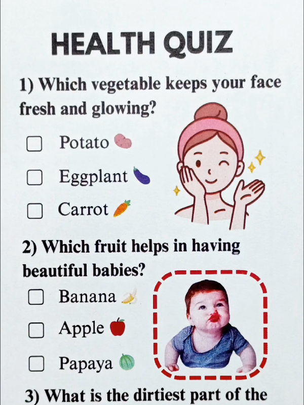 Health Quiz  #health #healthquiz #quiztime #mrquizpedia #fyp 