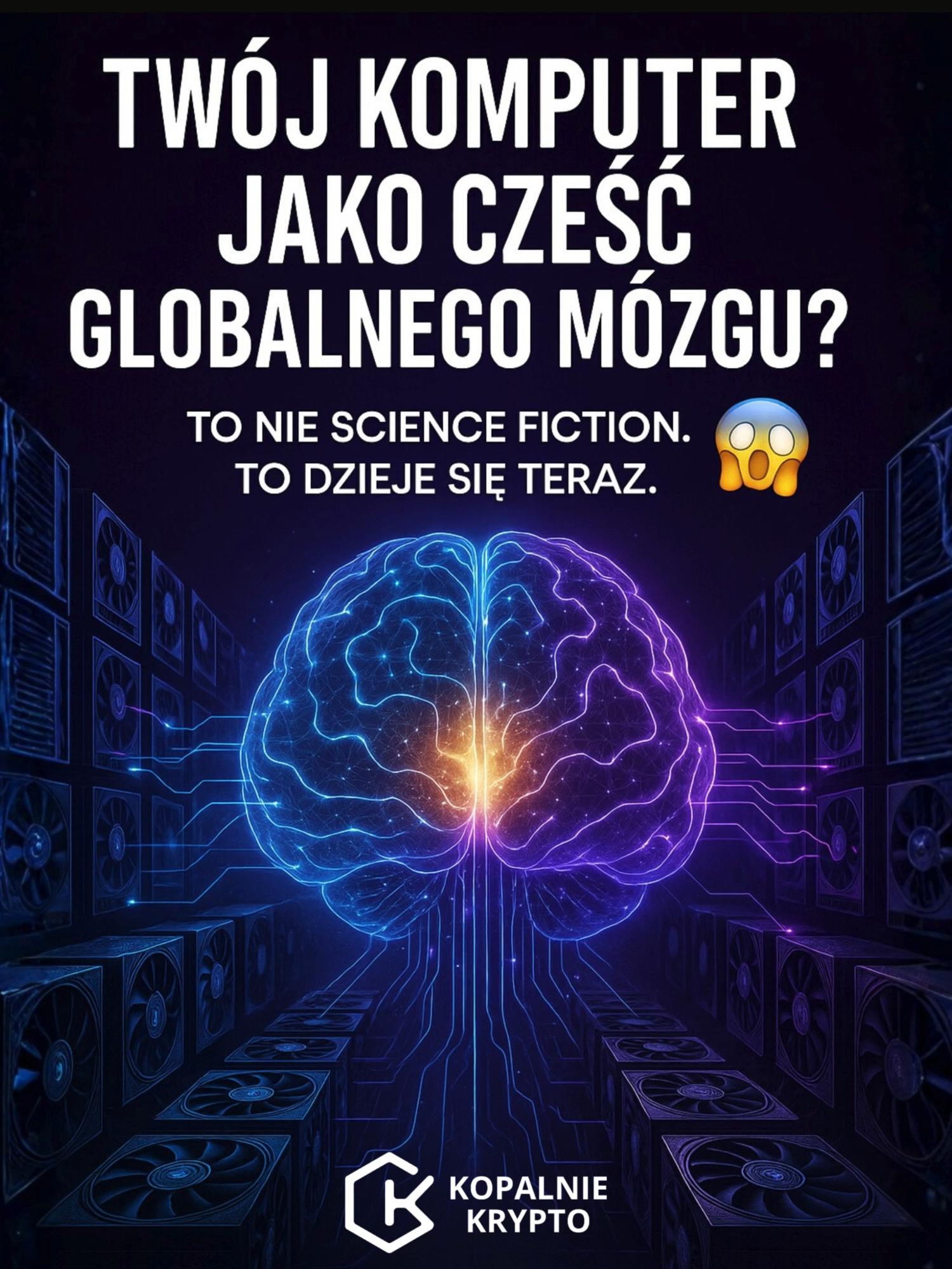 Twój komputer = część „globalnego mózgu” 🧠⚡ Qubic / Render / Bittensor – to dzieje się teraz! Jeszcze wczoraj brzmiało jak sci-fi, dziś to praktyka: Qubic, Render i Bittensor łączą tysiące GPU/CPU w jedną, rozproszoną sieć mocy obliczeniowej dla AI, grafiki 3D i blockchaina. Zamiast jednego centrum danych – społecznościowa infrastruktura, do której możesz dołączyć: • Twoje zasoby → moc obliczeniowa wynajmowana projektom (trening AI, rendering, usługi sieciowe). • Wynagrodzenie w tokenach → wymiana na PLN/EUR/USD. • Skalowalne: od pojedynczego serwera GPU po większy klaster. Masz nadwyżki energii lub wolne GPU?  Napisz w komentarzu „Kalkulacja” – policzymy opłacalność i dobierzemy konfigurację. Oznacz znajomego, który mówi „to niemożliwe” – niech zobaczy, że to dzieje się teraz. #kopalniekrypto #ai #krypto #kryptowaluty #technologia