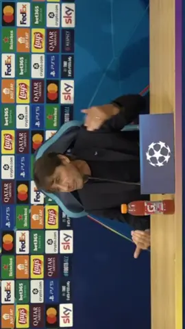 FNS 💙 #antonioconte #conte #sscnapoli #fns #championsleague 