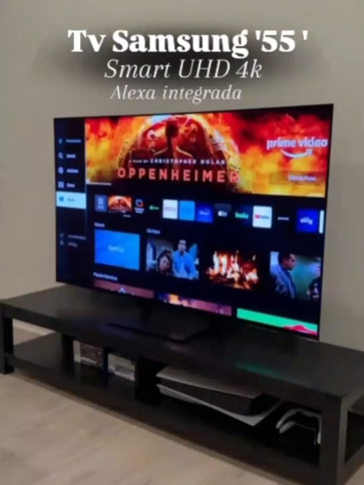 📺✨ A TV dos seus sonhos chegou! A Smart TV Samsung Crystal UHD 4K 55” U8600F vai transformar seus momentos de lazer em pura imersão 😍 🎮 Xbox Cloud Gaming: jogue direto na TV, sem precisar de console! 🎙️ Alexa integrada: controle tudo com a voz 🌈 Imagem Crystal UHD 4K com cores vibrantes e realistas 💡 Design moderno e bordas ultrafinas que deixam sua sala digna de cinema! 🔥 Garanta já a sua e leve tecnologia, entretenimento e estilo pra sua casa! LINQUE NOS COMENTARIOS! 👇 #AchadinhosImperdíveis #SmartTVSamsung #TV4K #CasaModerna #Tecnologia #PromoçãoCasa