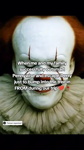 Stephen King is a fan of ts show btw  Explanation: The Fallen Tree is a phenomenon that all people experience right before becoming trapped in the Township.  The Township is a pocket dimension that traps all who enter it and is home to various creatures that hunt and eat people.  #CapCut #welcometoderry #pennywise #fromville #horror 