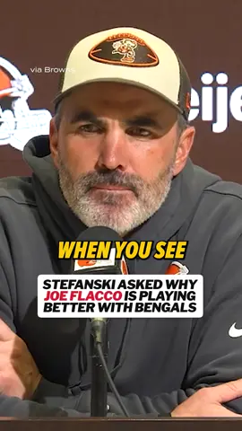 Kevin Stefanski had no comment on the matter. #nfl #nfltiktok #nflfootball