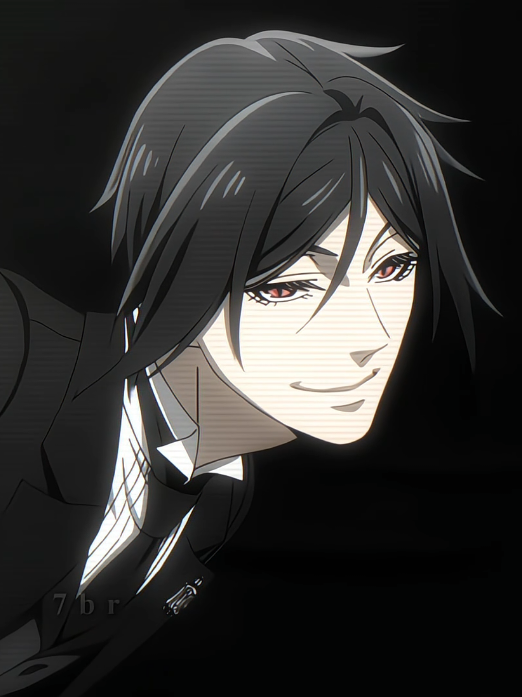 ودي احضنك ودي اشمك ! #Sebastian  #anime #explore #fyp 