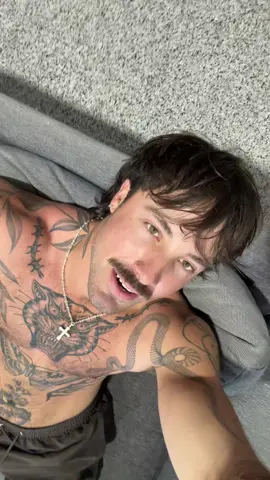 GM to all the freaks #tattoos #moustache #patchwork 