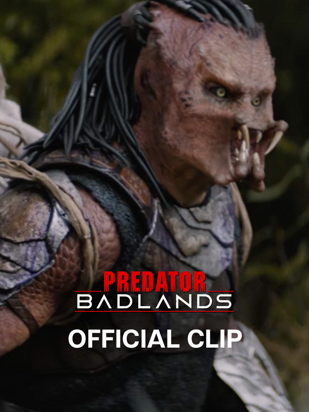There's no giving up on the hunt. Watch a new clip from #PredatorBadlands and see the film in theaters and IMAX Friday. Get tickets now.
