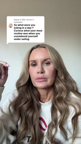 Replying to @Mel Jenner #reversediet #fuelyourbody #buildmuscle #healthyaging 