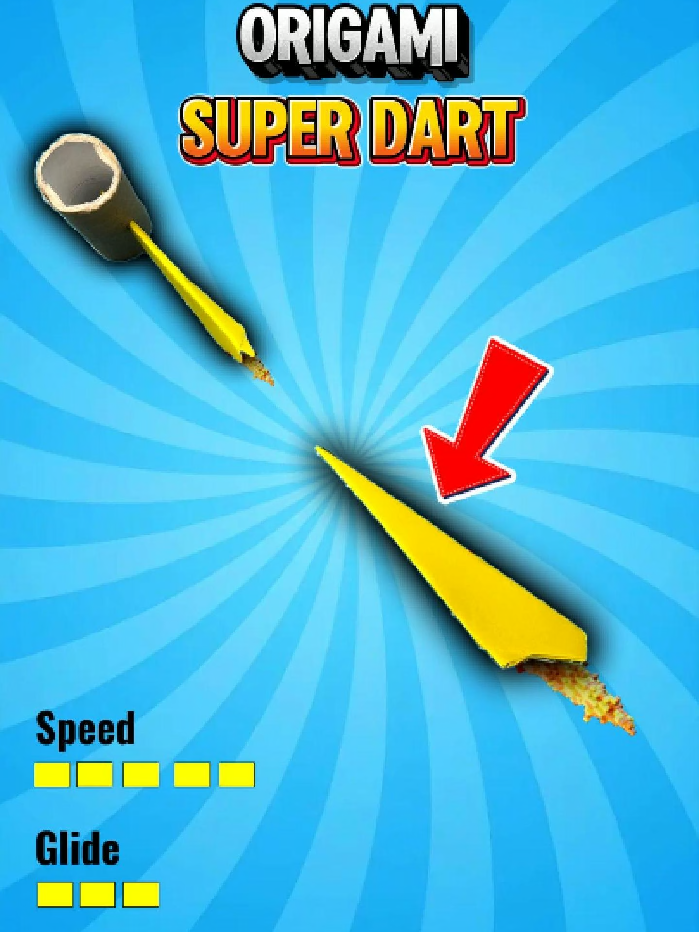 How to Make a Paper Dart That Dominates the School Ceiling! #origami #papercraft #dart #toy #foryou