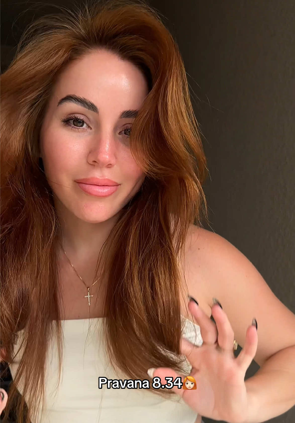 Pretty proud of this color 👩🏻‍🦰 not bad for doing it at home! @Pravana #hairtransition #pravana #goldencopperhair #hairtok 