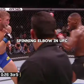Spinning elbow 🥶 #mma #UFC #edit #mmaedit #ufcedit 