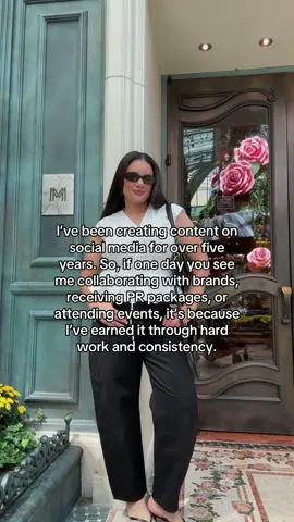 I’ve been creating content on social media for over five years. So, if one day you see me collaborating with brands, receiving PR packages, or attending events, it’s because I’ve earned it through hard work and consistency.”