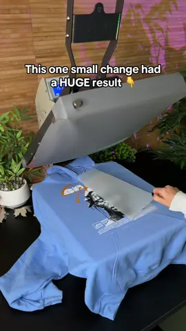 Can you spot the small change?? 👀 Little details can make the STRONGEST impact 💥 #dtftransfers #heattransfers #CustomSweatshirt 