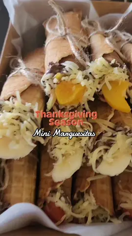 #CapCut Te tocó llevar el postre para Thanksgiving? Olvídate de andar preparando el postre y mejor ordena unas mini Marquesitas que a tus invitados les encantará. Haz tu pedido ahora  #thanksgiving #minimarquesita #marquesitasenphoenix 