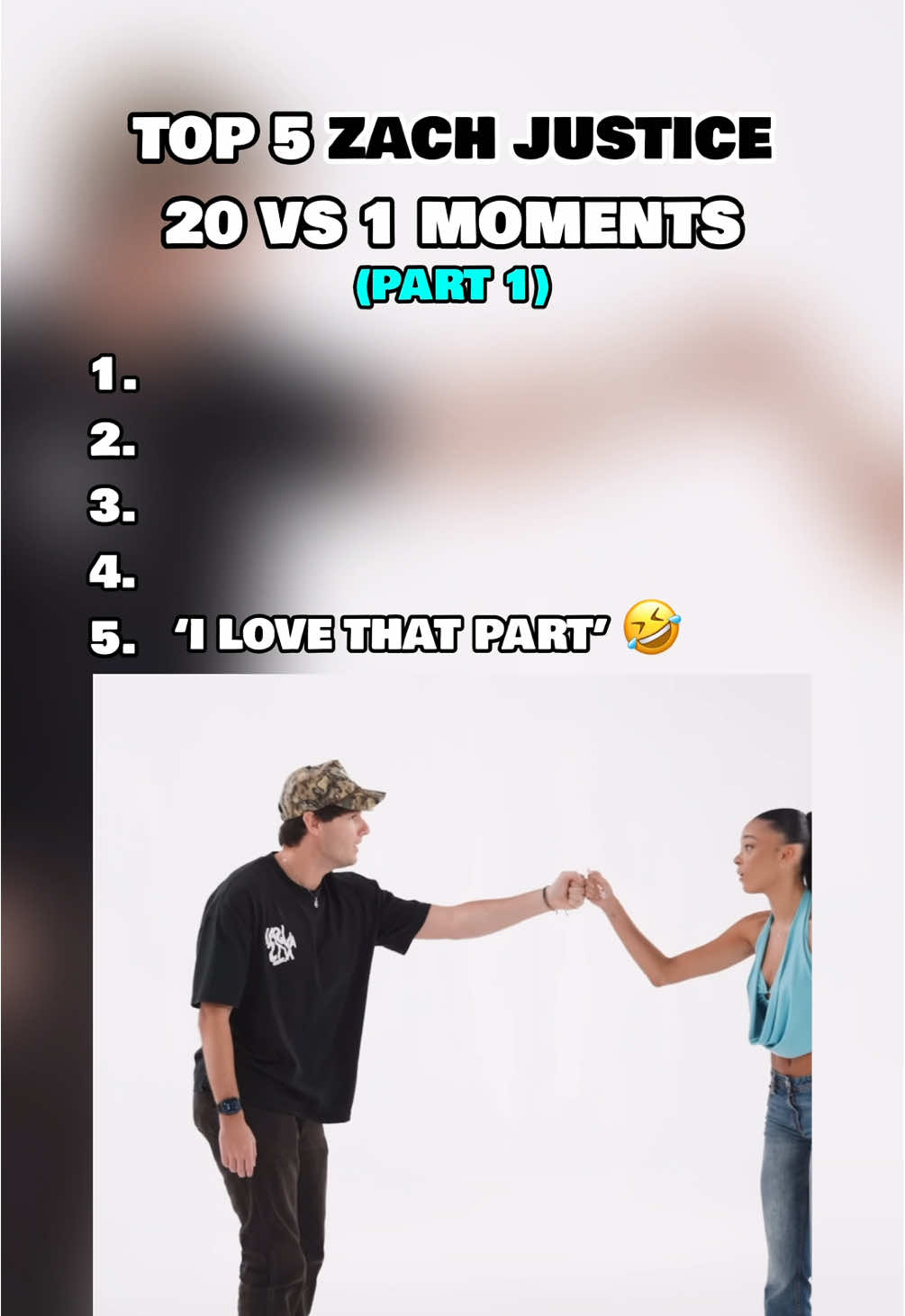 I did NOT know Zach was this funny 🤣 #sidemen #zachjustice #speeddating #top5 #clips 