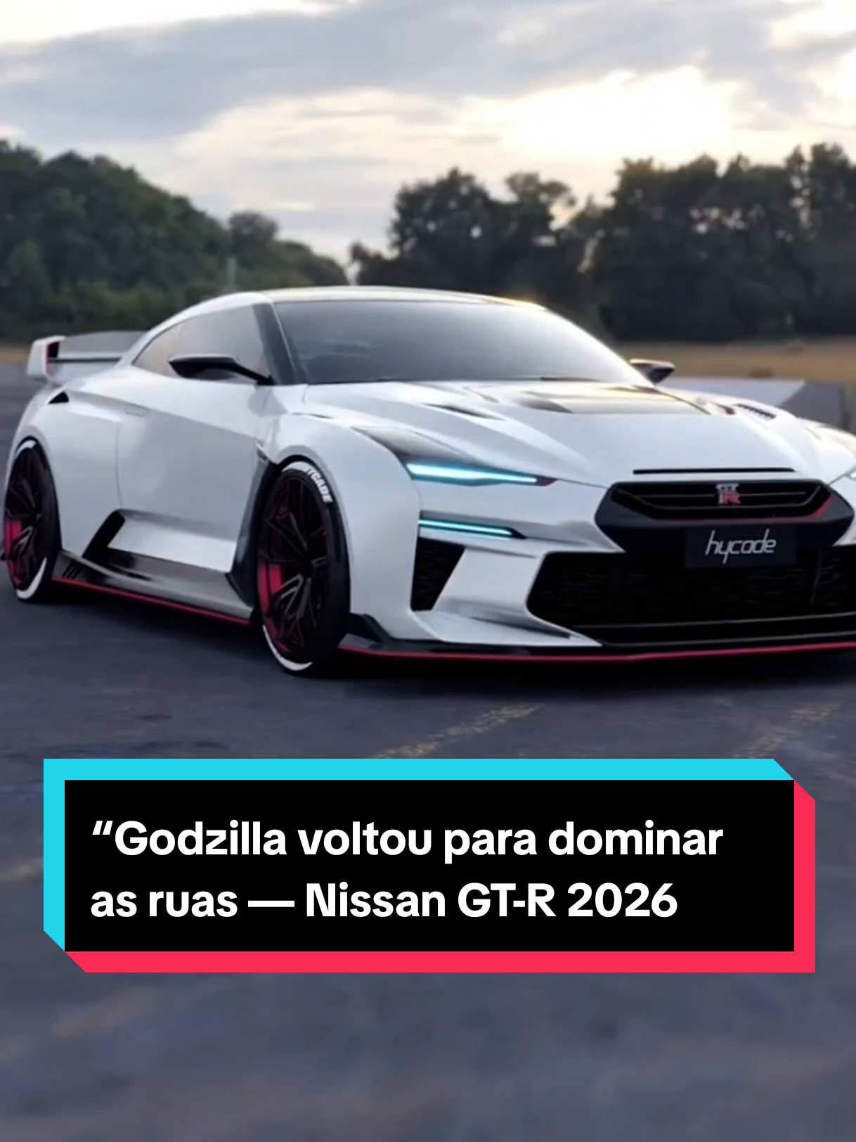 “Godzilla voltou para dominar as ruas — Nissan GT-R 2026” #godzilla #nissan #nissangtr #carro #novogodizilla 