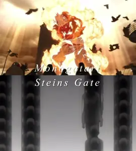 Top 1 media vs Top 5 anime #monogatari #vs #steinsgate #anime #mediatok 