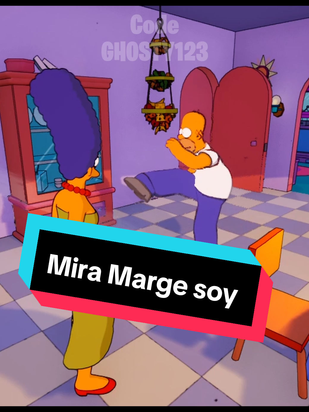 Mira Marge soy 🗣️ Gracias a Luisito y a @thedireghost135👻 por la ayuda :) #simpsons #messi #fortnite #homero #memes 