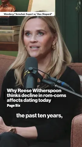 Reese Witherspoon wants rom-coms to make a comeback. 💕