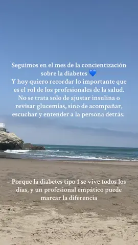Creo que todos hemos tenido malas experiencias con endocrinólogos(diabetologos)Nos genera mucho miedo, ansiedad ir a un turno médico esperando a ver si nos dice que vamos bien o vamos mal  lo , y esto no debería de ser así. La relación entre los profesionales de la salud y las personas con diabetes tipo 1 debería ser siempre un EQUIPO. La educación y la empatía son las mejores herramientas para un mejor control y una mejor calidad de vida. Si eres profesional de la salud y atiendes a personas con diabetes tienes la oportunidad de marcar una gran diferencia con tus palabras, tu apoyo y tu comprensión. Acuérdate que no solo estás tratando una condición, estás acompañando una vida. #diabetestipo1 #diabetesmellitus #type1diabetes #diabetesawareness  #creatorsearchinsights 