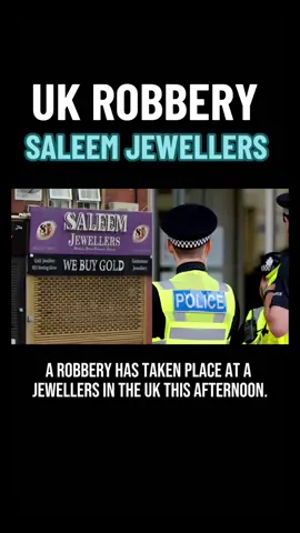 #ukcrime #asiangold #robbery #westyorkshirepolice #crimescene 