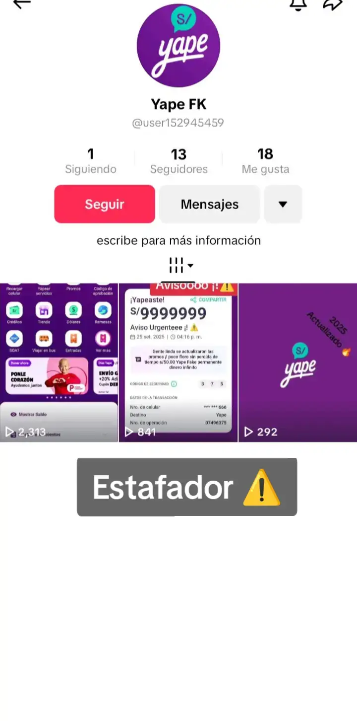 #yape #aviso #fypシ #notifications 