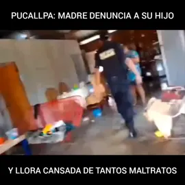 Hijo pegaba a su Madre y está nunca dijo nada hasta que se canso. #viral #familia #abuso #hijos #policia 