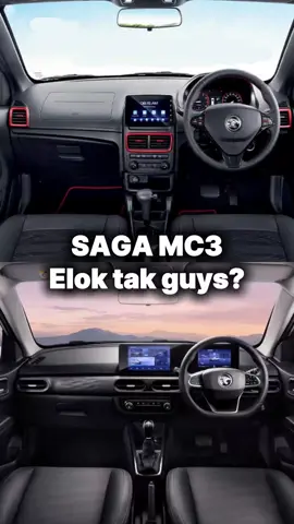 Proton Saga MC3 2026 ni memang lain macam — facelift paling besar dalam sejarah Saga. Kali ni dia pakai enjin 1.5L i-GT, sama darah dengan X50 tapi versi naturally aspirated, bagi kuasa 110PS dan tork 135Nm. Dah tak ada manual, cuma auto biasa dan CVT saja, tapi lebih jimat — sekitar 4.9L/100km. Dari luar, nampak jauh lebih moden. Lampu depan full LED dengan DRL, belakang pula ada bar LED panjang ala Proton S70, rim 15 inci dua tona, dan gril baru dengan corak songket yang nampak classy gila. Masuk dalam kabin, memang terasa level naik — ada paparan digital besar 16 inci gabung infotainment dan meter, boleh guna Apple CarPlay serta Android Auto tanpa wayar. Lubang aircond pun dah tukar bentuk oval, stereng baru, tempat duduk semi-leather, dan start butang push. Paling best, varian tertinggi siap dengan Level 1 ADAS: AEB, FCW, LDW, LCA, IHBC, FDA, RCW, RCTA dan DOW. Plus 6 beg udara. Ringkasnya, Saga MC3 2026 ni bukan sekadar facelift — dia dah naik taraf jadi sedan moden sebenar. #ProtonSagaMC3 #SedanModenMalaysia #TeknologiProtonBaru #GayaDanKeselamatan #Saga2026 