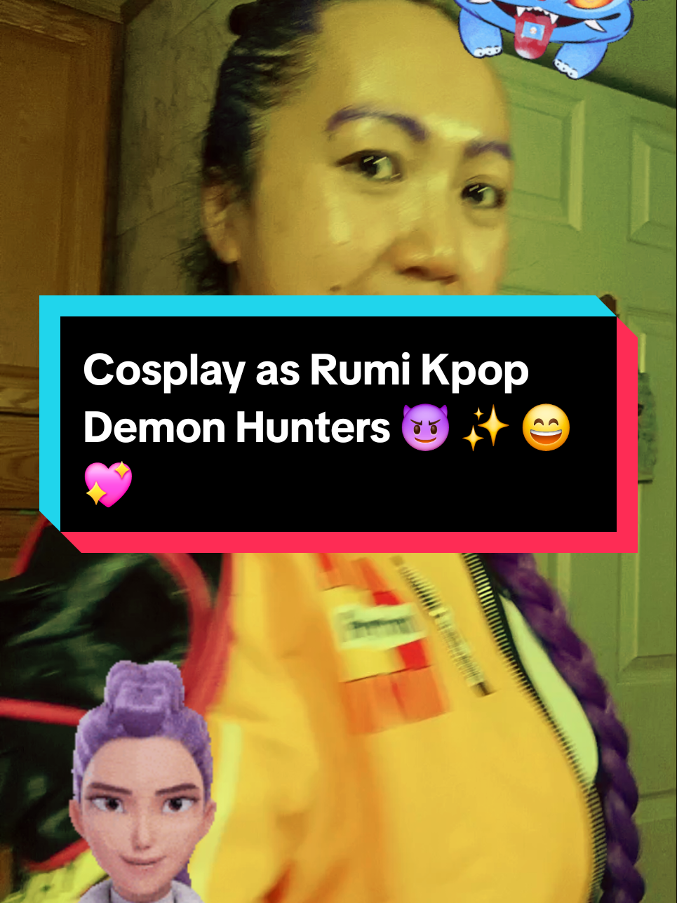 New cosplay as Rumi kpop demon hunters #Sweet_Rice_Maryann #fyp #kpopdemonhunters #cosplay #rumi 