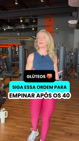 Mulher se seu tá caído e flácido e você quer deixar ele mais redondinho e empinado, siga essa ordem de treino a partir de agora. #mulher40mais #treinofeminino #musculaçãofeminina 