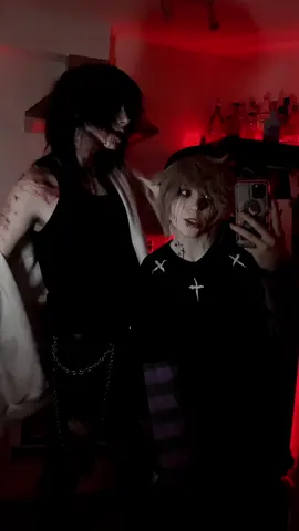 is this video too dark? (i never have my phone brightness up) @Kiljae   #SFX#MAKEUP#jeffthekiller#bendrowned#jeffthekillercosplay#bendrownedcosplay#creepypasta#creepypastacosplay#creepypastajeffthekiller#emoboy#emoboys