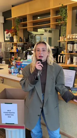 Millions have lost access to SNAP benefits this week, so tomorrow through Friday, we’re collecting non-perishable foods and personal care items for the MLK Center (Newport) and Better Lives (Providence) at all of our shops. Bring a donation, we will cover half your tab, and we’ll match every box. 