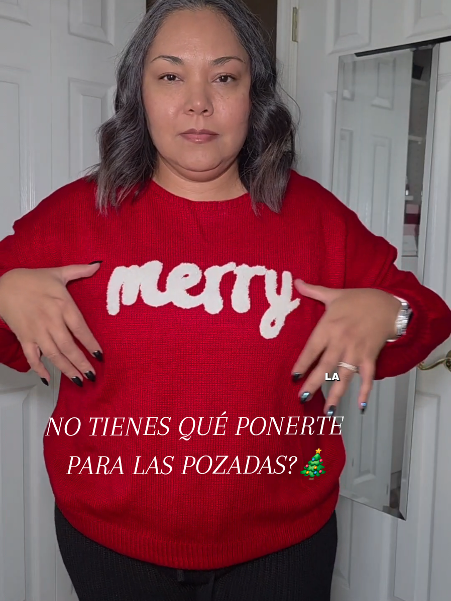 No tienes qué ponerte para las pozadas y fotos navideñas? este #sueternavideño te resuelve todo! #christmassweater #christmasfashion  #TikTokShopBlackFriday #TikTokShopCyberMonday 