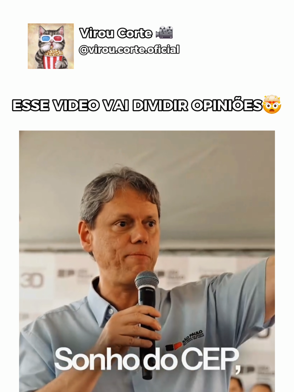 Você concorda ou discorda? 👈 #tarcisiodfsp #tarcisiocortes #tarcisiodefreitas #politica #viral 