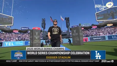 CHAMPS ARE HERE #alwaysla #dodgers #LAheretoplay #HeretopLAy #itsanlathing                         