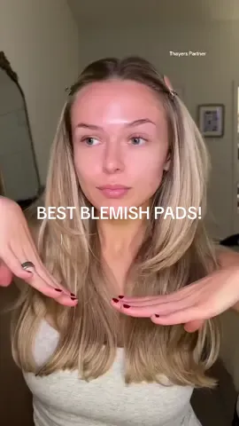 My holy grail for my skin right now @Thayers #skincare #acneproneskin #thayerspartner #blemishpads 