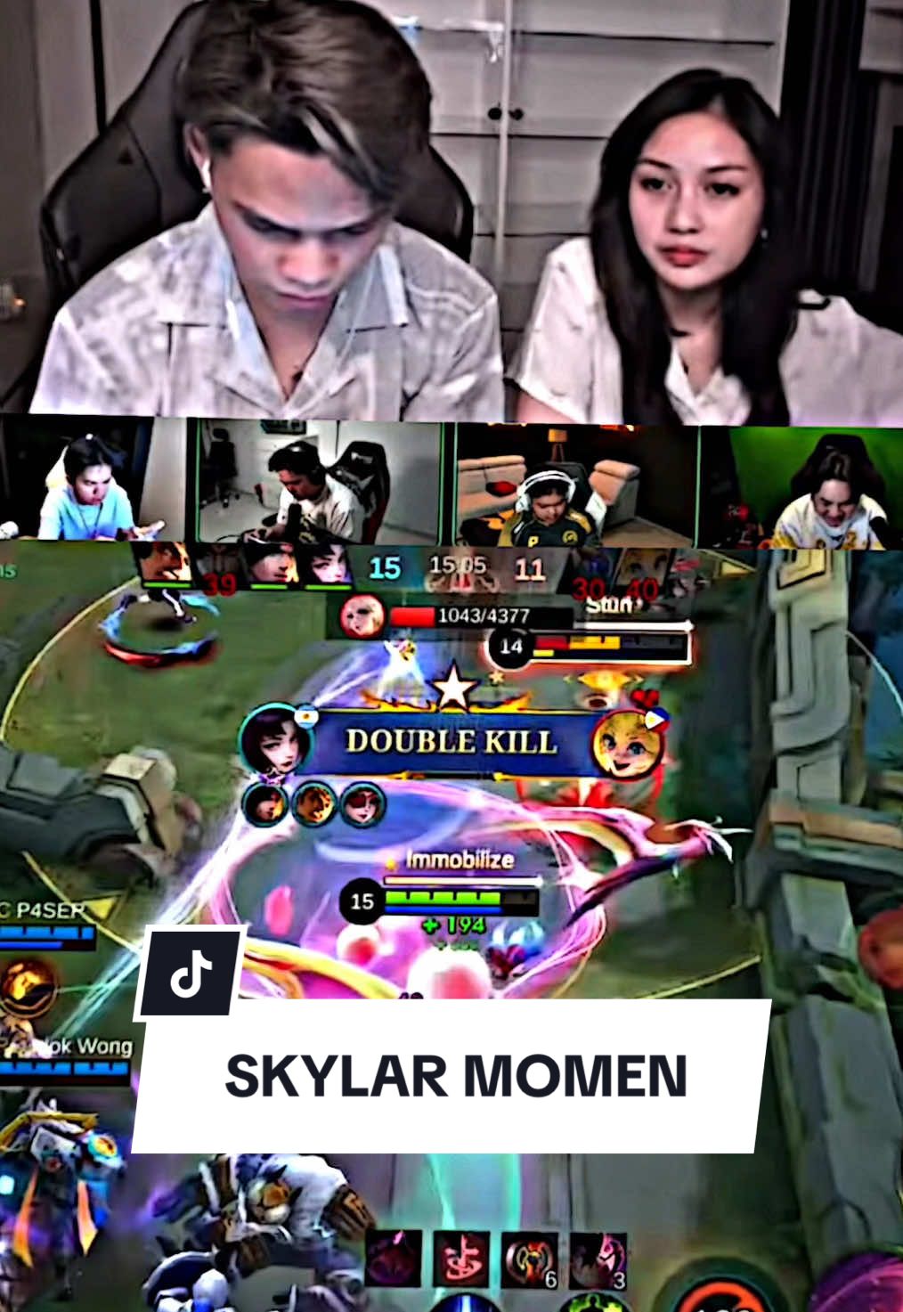 Skylar : Liat Gua Liat Gua🥶 #onicskylar #MLBB #fyp 