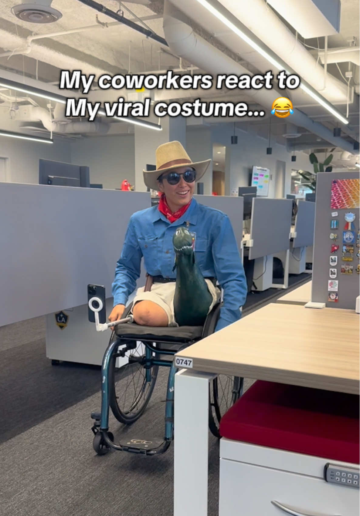 Please don’t call HR for Knee-Rex… 🦖