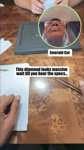 Praveen just ID’d this 5.04ct Emerald Cut diamond with K Color and VVS2 Clarity, a stunning example of how elegant warmer tones can look in a high-clarity stone. When the cut is perfect, color becomes character. 💫 At Milestones Fine Jewelry, we help you find brilliance that fits your budget without compromise. 📍Chicago’s engagement ring experts | By appointment only #EmeraldCut #DiamondID #EngagementRing #DiamondDealer #ChicagoJeweler 