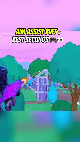 Aim Assist Buff + Best Settings = AIMBOT! #fortnite #fortnitecontroller #fortnitesettings #simpsons #xmar2x 