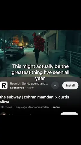 Babe wake up new doomed yaoi just dropped #zohranmamdani#politics #newyork#subway#curtissliwa 