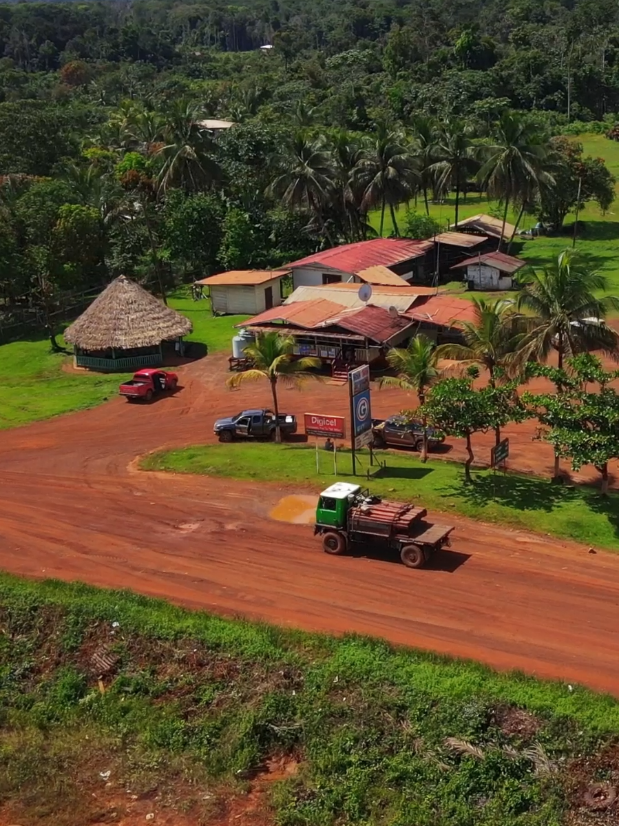 Linden to 58 Miles trail before construction began.  #Guyana #drone #scenic #lethemtrail 
