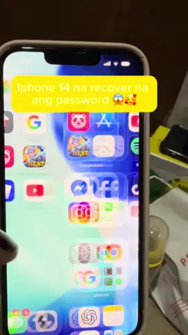 Finally na open na din iphone 14 cp ng anak ko thank you lord 🙏❤️#recoverpassword #iphone14