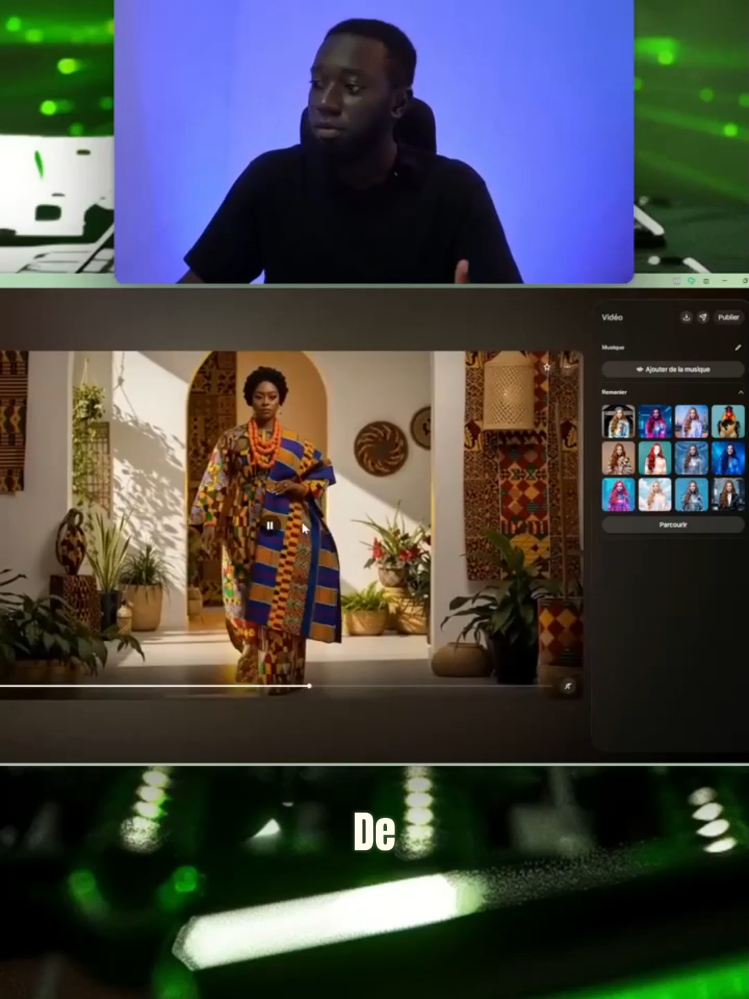 Pourquoi la génération de vidéos avec musique prend plus de temps? #live #midjourney #metaai #IA