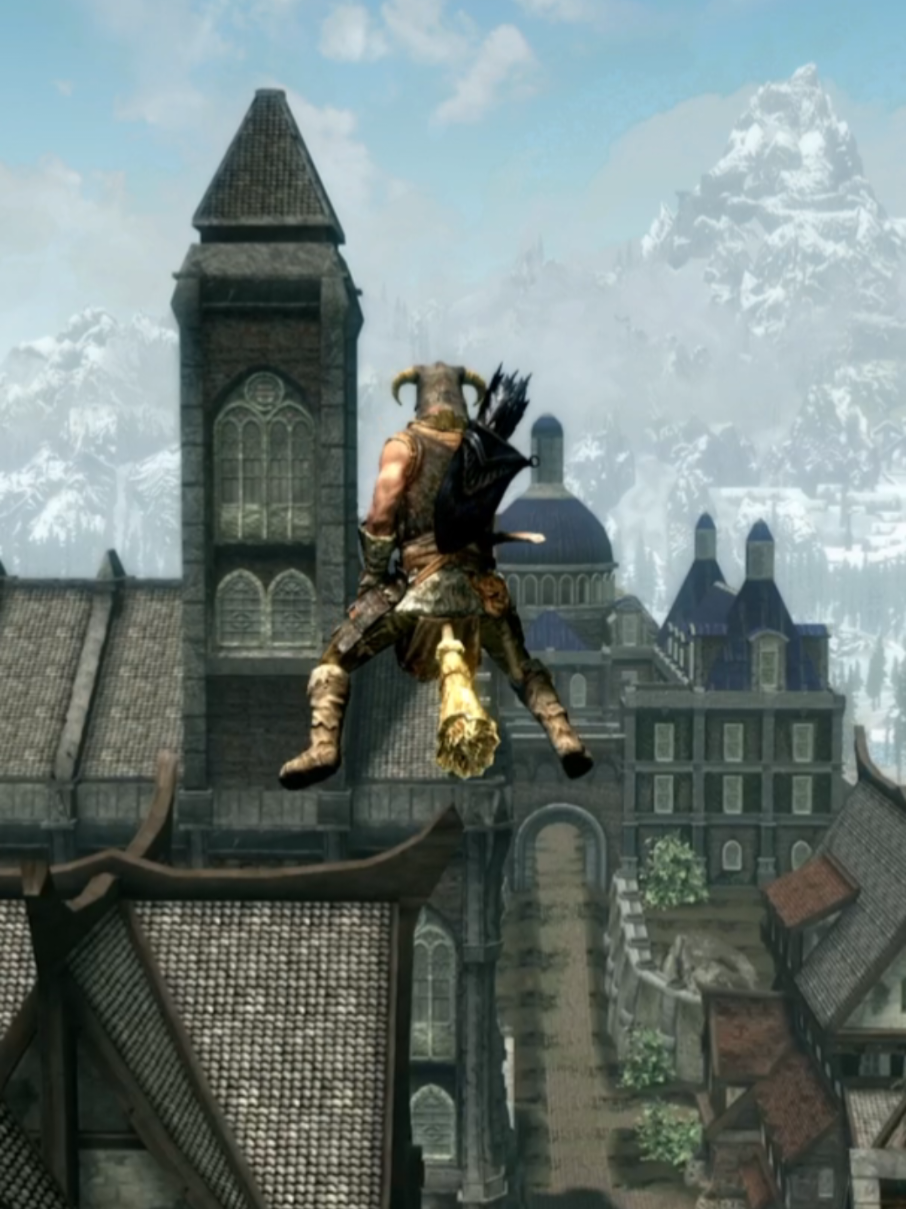 skyrim glitches #creatorsearchinsights #skyrim #gaming #glitches 