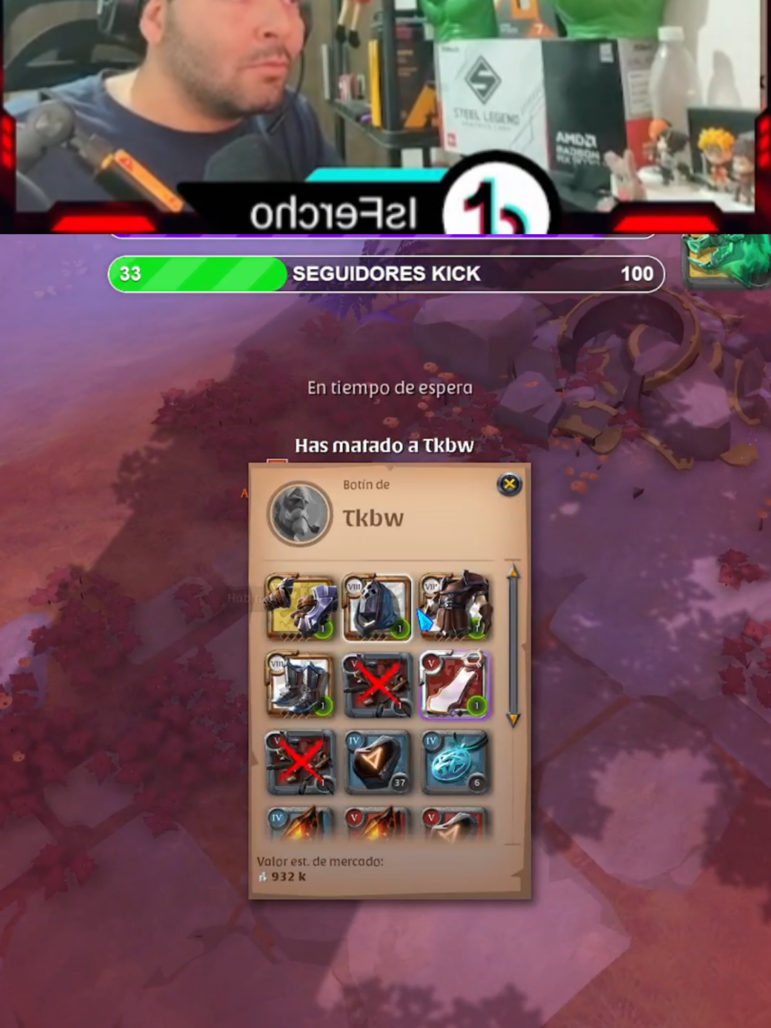 Me Intenta RATEAR y le sale MAL + COFRE #Albion #albiononlineesunmmorpg #albiononlineenespañol #caminosavalonianos #gaming #pvp