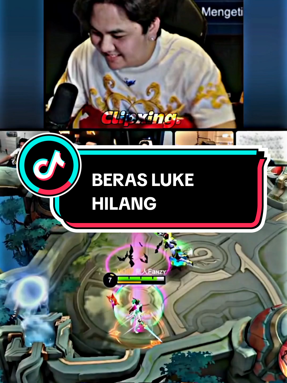 LUKE KEHILANGAN BERAS 🤣 #MLBB9TH #MLBB  #hp969 #btrluke 