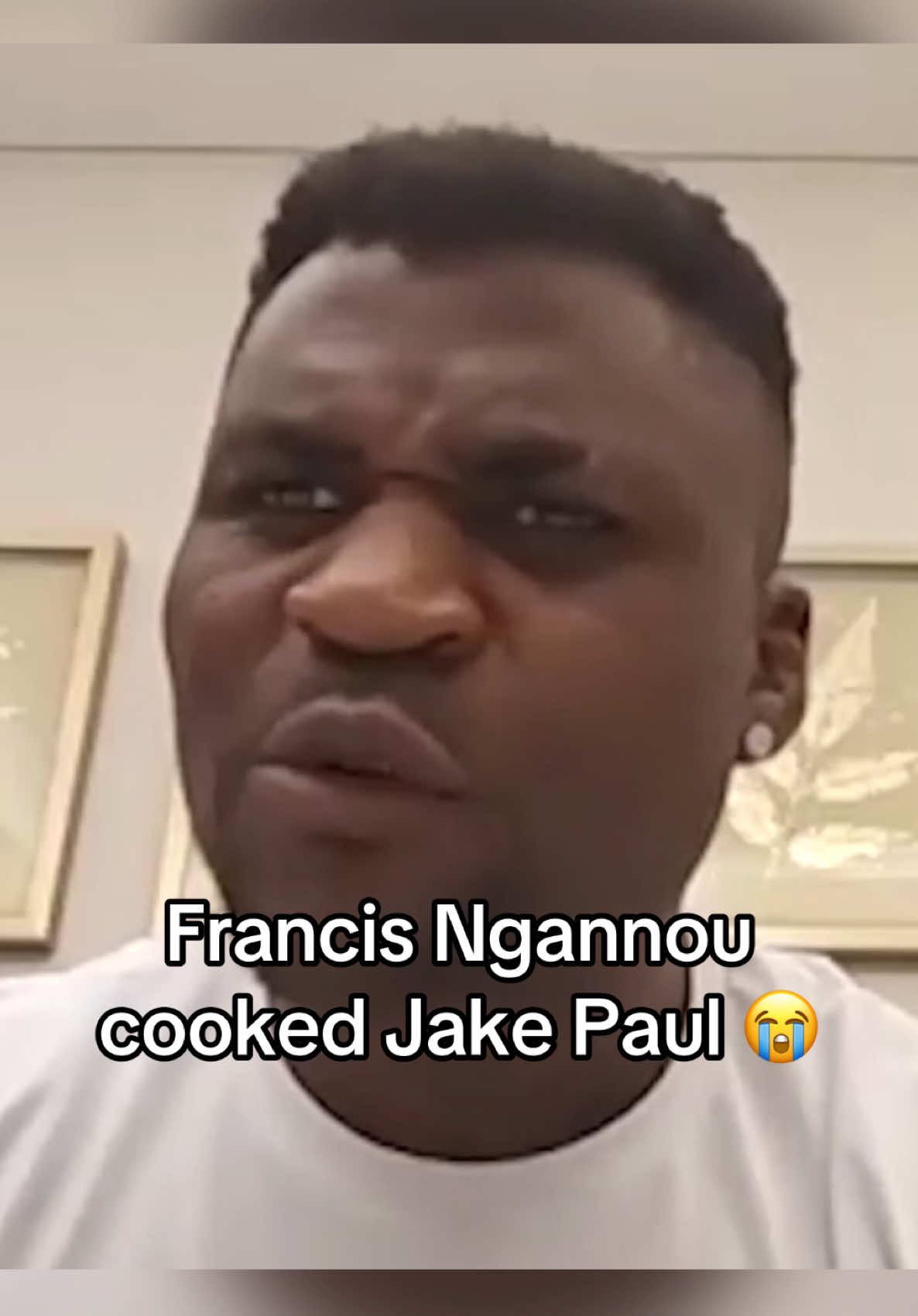 Francis Ngannou said he was disrespected by Jake Paul’s offer to replace Gervonta Davis 💀 #jakepaul #francisngannou #boxing #mma #UFC 