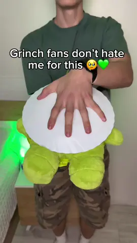 Who wants one?🥹💚#grumpy#christmas#grinch#plushies#grinchmas this plushies toy could calm your nights